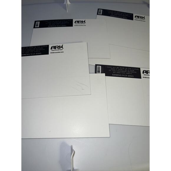 Postcard Lot Of 6 Ark Encounter Taking Back The Rainbow 🌈 Genesis 9:13 New - Picture 4 of 6